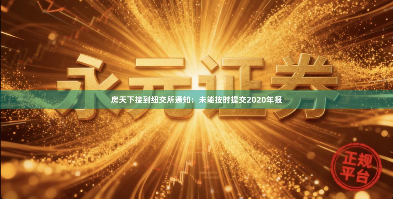 房天下接到纽交所通知：未能按时提交2020年报